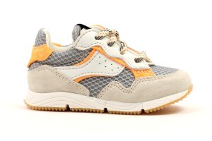 Ocra runners, grijs/oranje (maat 20-26)