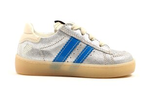 Ocra sneakers, zilver glitter (maat 22-35)