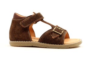 Ocra sandaaltjes, bruin (maat 21-32)