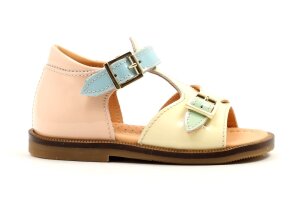 Ocra sandaaltjes, multi pastel (maat 21-30)