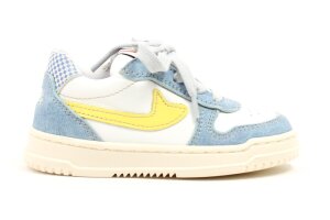 Romagnoli sneaker, offwhite/blauw (maat 22-29)