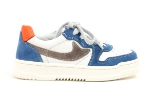 Romagnoli sneakers, Blauw wit (maat 28-40)