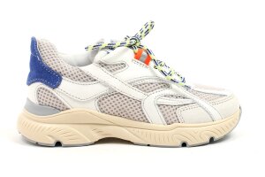Romagnoli runners, offwhite/blauw (maat 26-40)