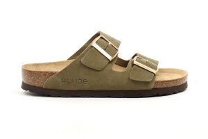 Rohde slipper, kaki (maat 36-42)