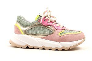 Romagnoli runners, roze/munt (maat 25-35)