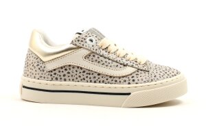 Poldino sneakers, dots zilver (maat 24-38)