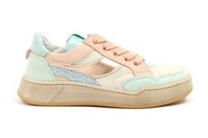 Stones and Bones sneakers, lichtblauw/ roze (maat 25-38)