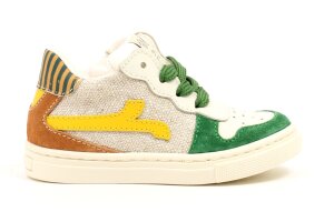 Rondinella baskettertjes, beige/groen (maat 21-26)