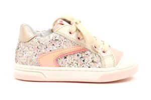 Romagnoli sneaker, glitter roze (maat 21-27)