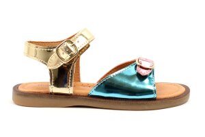 Romagnoli sandaal, multi metallic (maat 26-35)