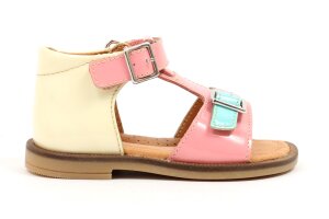 Romagnoli sandaaltje, multi pastel (maat 21-27)