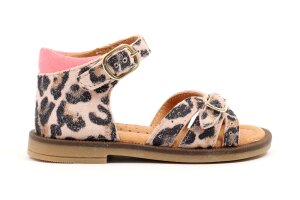 Romagnoli sandaaltje, leopard roze (maat 21-27)