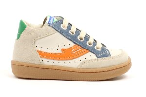 Bana & Co baskettertje, écru/oranje (maat 22-26)