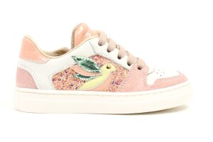 Bana & Co sneaker, crème/roze (maat 24-33)