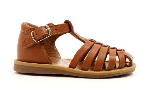 Pom d'Api sandaaltje, cognac (maat 19-27)