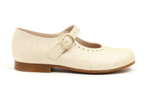 Beberlis ballerina, goud (maat 28-35)