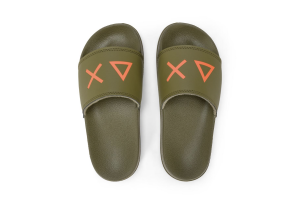 Sun 68 slipper, kaki (maat 30-39)
