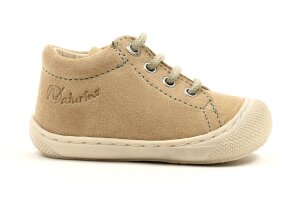 Naturino veterschoentjes, sand (maat 18-24)
