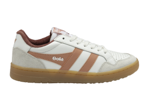 Gola sneakers eagle '86, wit/terracotta (maat 36-42)