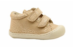 Naturino velcroschoentjes, zachtgoud/sand  (maat 18-24)