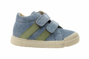 Falcotto baskettertjes, lichtblauw/groen (maat 20-26)