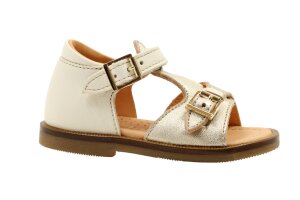 Ocra sandaaltjes, zachtgoud(maat 21-30)