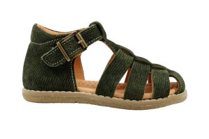 Ocra sandaaltjes, donkergroen (maat 21-32)
