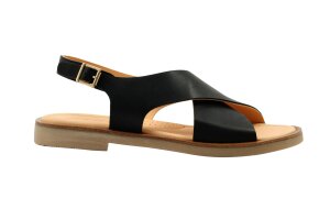 Ocra sandaal, zwart (maat 34-42)