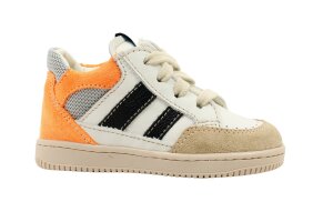 Ocra baskettertje, wit/zwart (maat 20-24)