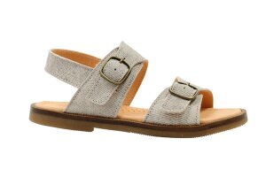 Ocra sandaal, lichtgrijs (maat 25-35)