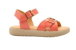 Ocra sandaal, koraal (maat 25-36)