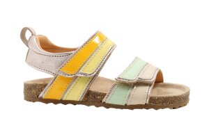 Ocra sandaaltjes, multicolor pastel (maat 24-33)