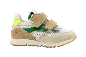 Ocra runners, wit/groen (maat 20-26)