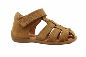 Bisgaard gesloten sandaaltje, camel (maat 19-25)