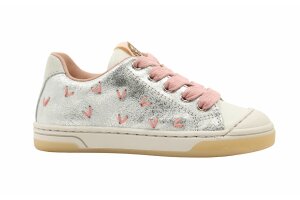 Stones and Bones sneakertjes, zilver (maat 23-32)