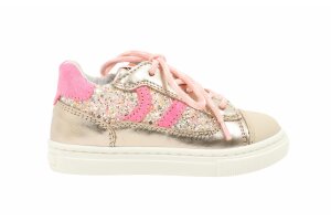 Romagnoli sneakers, goud fluo roze (maat 21-29)