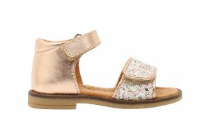 Romagnoli sandaaltje, rosé/glitter (maat 21-29)