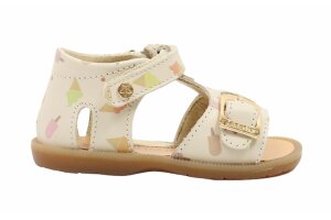 Naturino sandaaltje, écru ijsjes (maat 20-29)