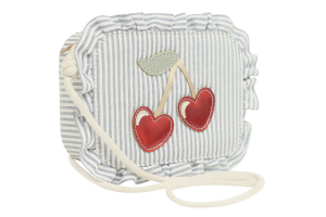 Mimi & Lula, Striped cherry bag