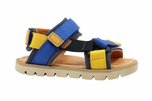 Froddo sandaal, blauw/geel (maat 25-38)
