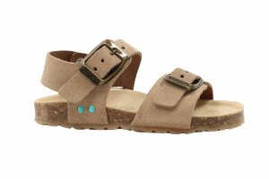 Bunnies sandalen, taupe (maat 22-29)