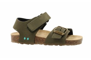 Bunnies sandalen, kaki (maat 24-35)