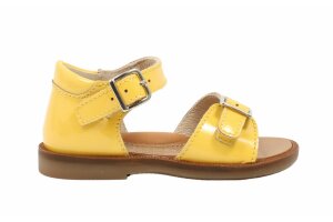 Beberlis sandaaltjes, geel (maat 19-25)