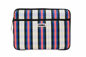 Fonda laptopsleeve 14'', Blauw roze