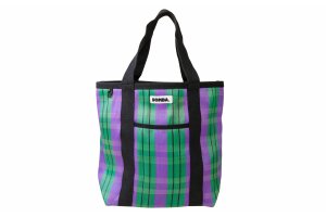 Fonda shopper, groen paars