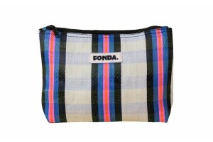 Fonda pouch, roze blauw