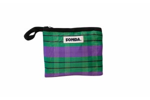 Fonda flat pouch, groen paars