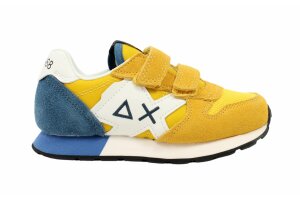 SUN68 runner, geel/cobalt (maat 25-29)