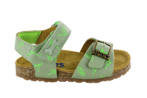 Stones and Bones sandaal, dino groen (maat 24-34)