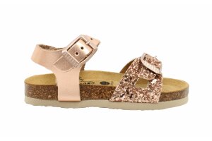 Plakton sandaal, glitter rosé (maat 25-35)